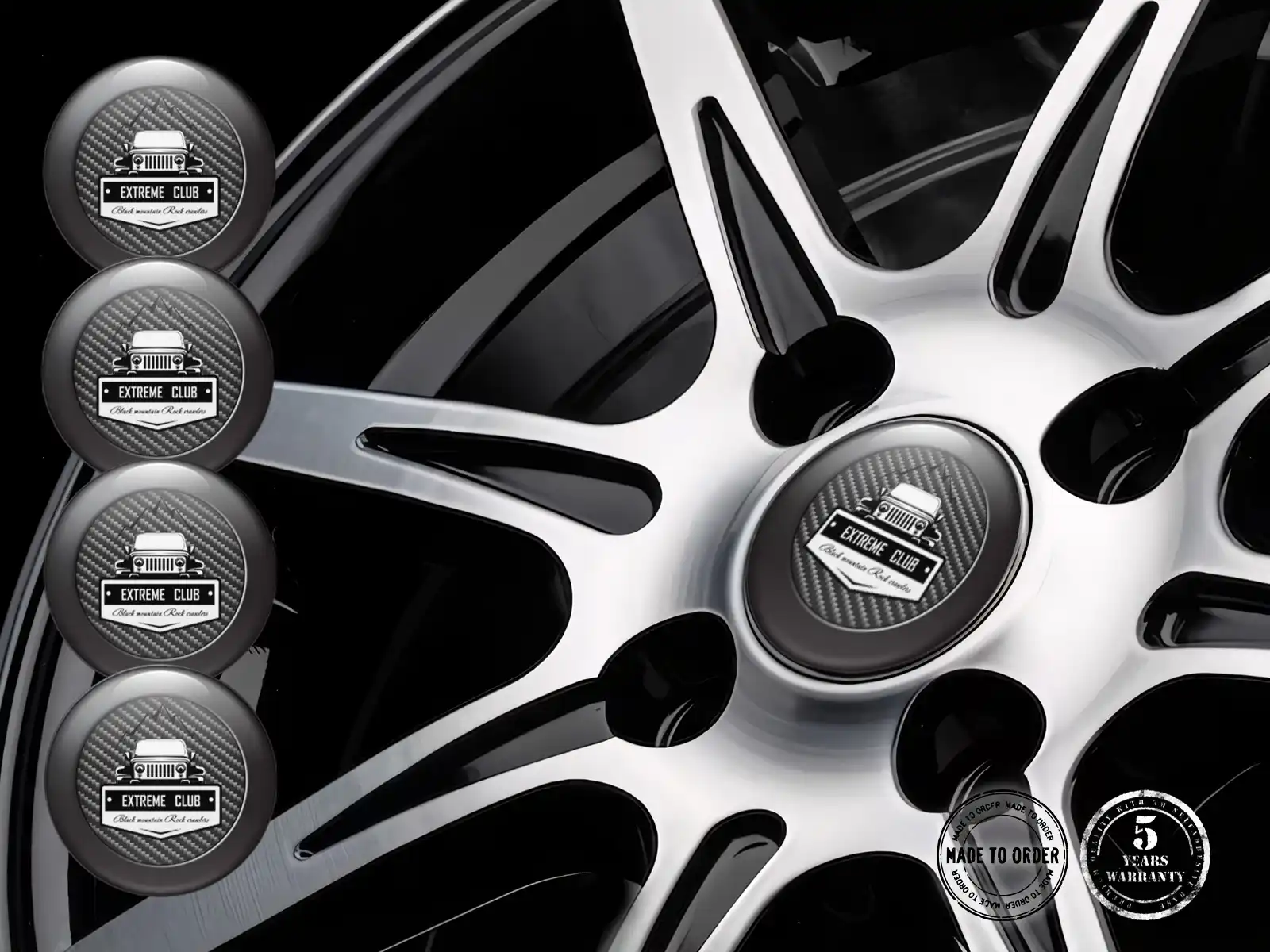 Wheel badges Tunning Edition Premium Rim Stickers